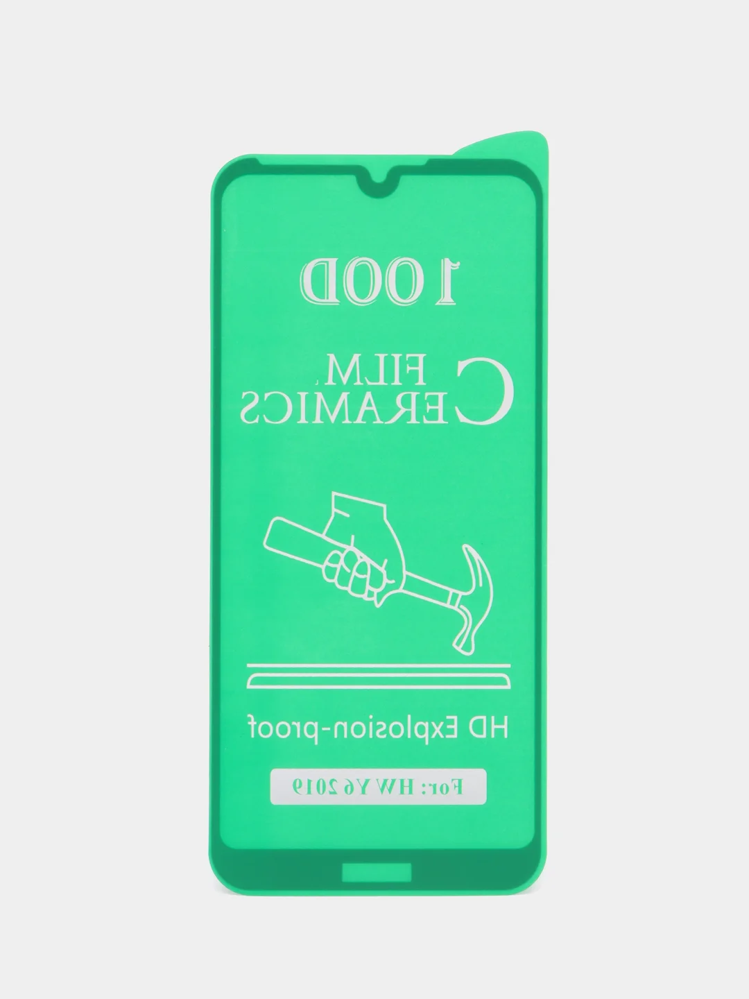 Защитная пленка на экран Huawei Y6 2019 керамическая плотная пленка на дисплей