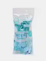 Одноразовая женская бритва, 2,4 штуки