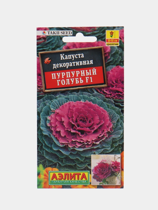 Капуста декоративная Пурпурный голубь (семена)