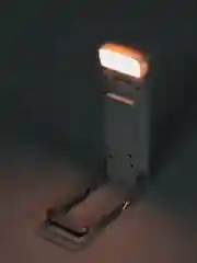 Белый лампа для чтения книг на прищепке, светильник USB, фонарик настольный с зажимом