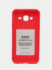 Красный силиконовый чехол для Samsung Galaxy J3 2016 / J320F бампер Hana Molan Cano для смартфона