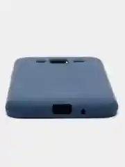 Синий силиконовый чехол для Samsung Galaxy J3 2016 / J320F бампер Hana Molan Cano для смартфона