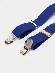 Синий подтяжки с бабочкой для мальчика детские