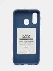 Синий силиконовый чехол для Samsung Galaxy A40 / SM-A405 бампер Hana Molan Cano для смартфона