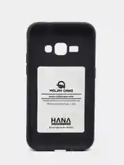 Черный силиконовый чехол для Samsung Galaxy J1 2016 / J120F бампер Hana Molan Cano для смартфона