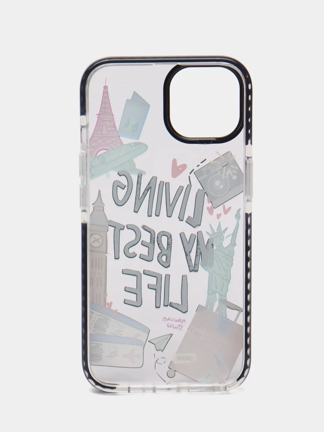 Бронзовый чехол на iPhone 7 / 8 Plus / X / XS / XR / 11 / 12 / 13 / 14 Pro Max / 15 Pro, айфон про макс, прозрачный