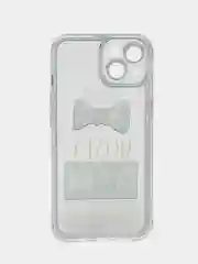Золотой чехол на iPhone 7 / 8 Plus / X / XS / XR / 11 / 12 / 13 / 14 Pro Max / 15 Pro, айфон про макс, прозрачный