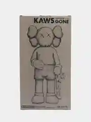Коричневый коллекционная фигурка, статуэтка KAWS с деньгами Companion Medicom Toy, 30 см