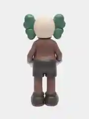 Коричневый коллекционная фигурка, статуэтка KAWS с деньгами Companion Medicom Toy, 30 см