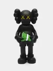 Черный коллекционная фигурка, статуэтка KAWS с деньгами Companion Medicom Toy, 30 см