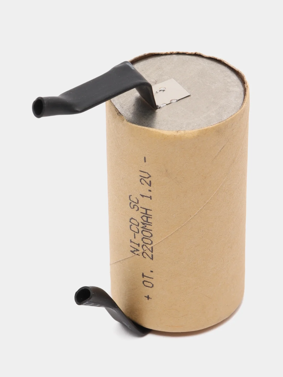 Банка аккумулятор для шуруповерта SC Ni Cd с выводами под пайку 1.2V, 2200 mAh