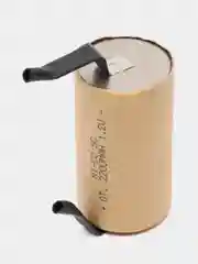 Банка аккумулятор для шуруповерта SC Ni Cd с выводами под пайку 1.2V, 2200 mAh