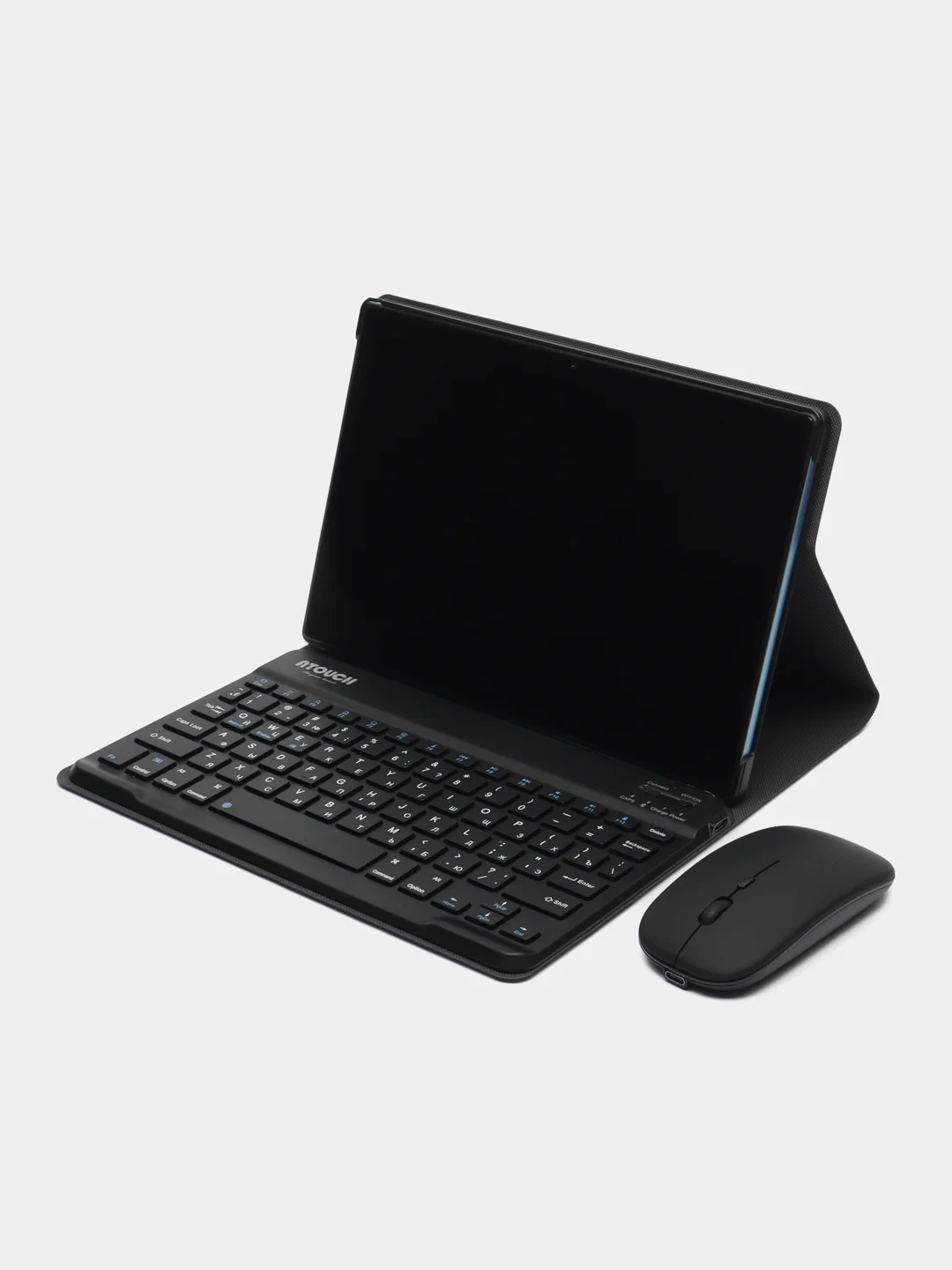 Синий планшет Atouch S TAB1 с клавиатурой Tablet PC, диагональ 10.1, IPS, 4G, LTE/5G, 2 SIM