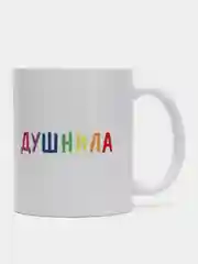 Лайм кружка с принтом