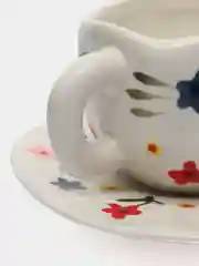 Разноцветный керамическая посуда из pinterest, чайная пара подарочная, набор чашка и блюдце, кружка