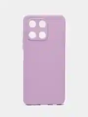 Лавандовый чехол Honor X6a / Хонор Х6а силиконовый, цветной, матовый