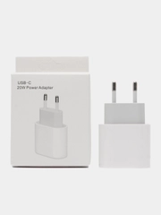 Блок питания для iPhone, с Type-C и быстрой зарядкой, 20 W