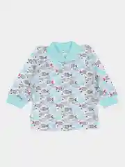 Мятный кофточка длинный рукав Рекантино
