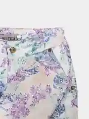 Брюки с принтом