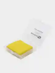 Желтый художественный ластик клячка в футляре