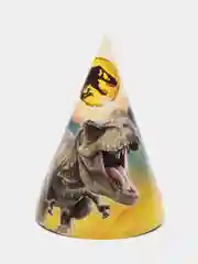 Jurassic World. Набор колпачков, желтый лого, 6 шт