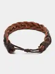 Коричневый браслет на руку/мужской браслет/плетеный браслет/кожаный браслет/подарок на новый год
