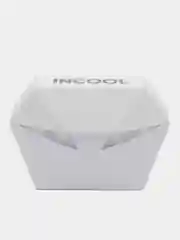 Белый беспроводные наушники-вкладыши Incool, с микрофоном и подсветкой