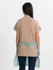 Голубой фартук женский, 60*70 см