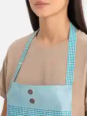 Голубой фартук женский, 60*70 см