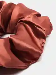 Бордовый шелковая резинка для волос, атласные резинки