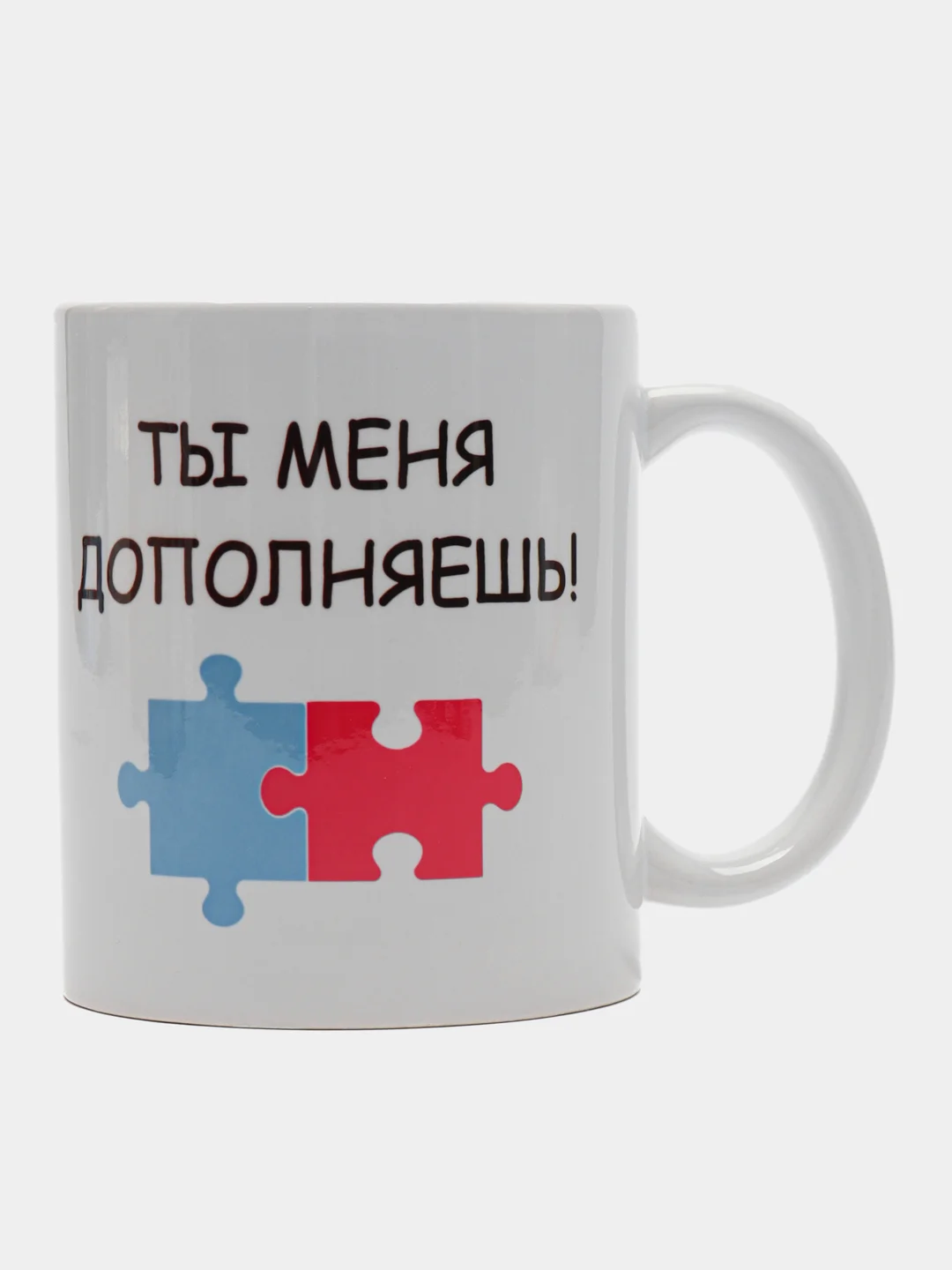 Кремовый кружка с принтом