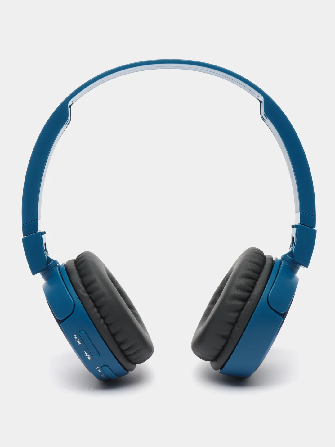 Голубой беспроводные наушники с микрофоном (гарнитура Bluetooth 5.0, накладные)