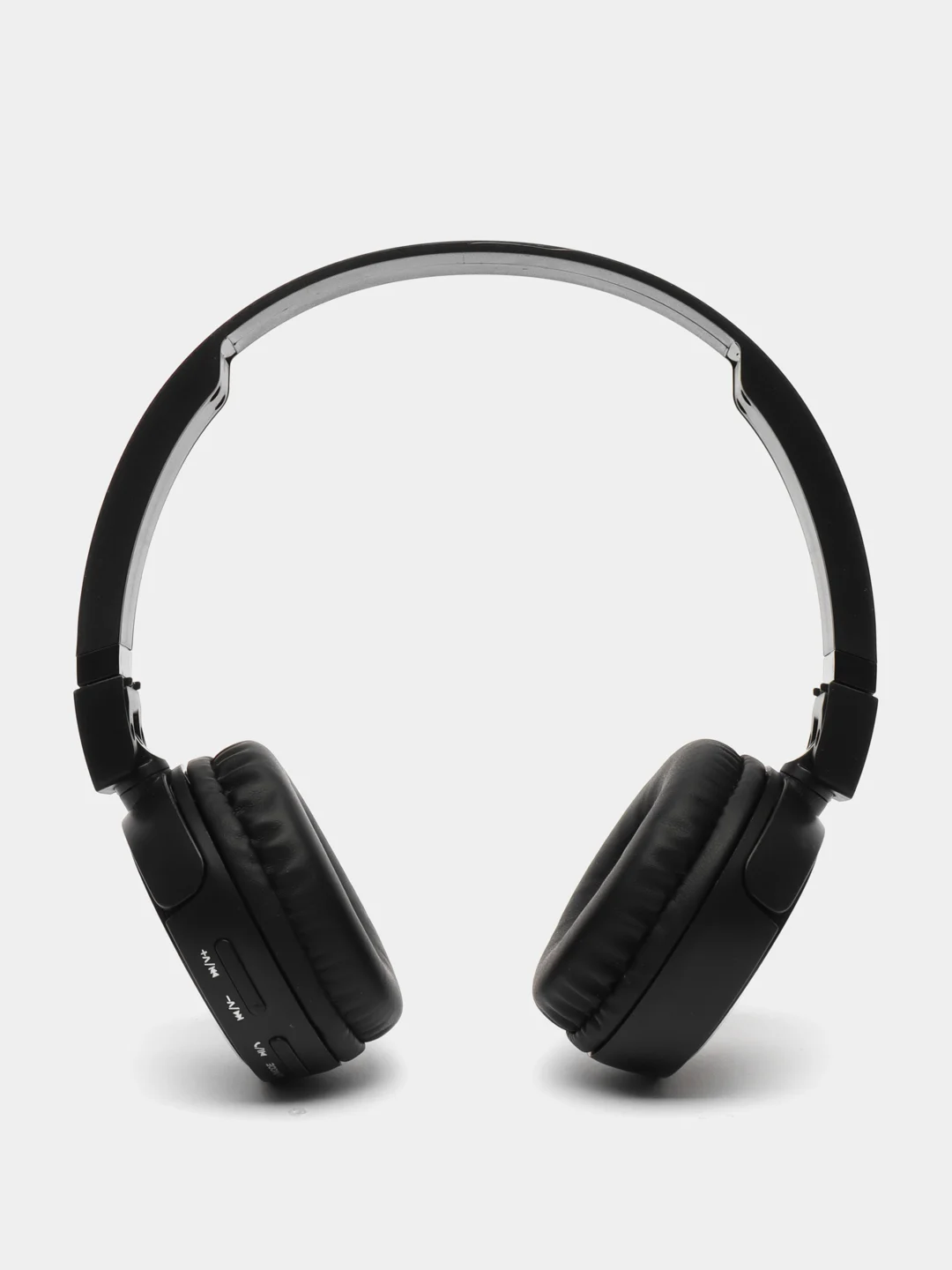 Черный беспроводные наушники с микрофоном (гарнитура Bluetooth 5.0, накладные)