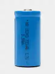 Аккумуляторная батарея (аккумулятор) универсальный Li-ion 16340/CR123A, 3,7V, 700 mAh