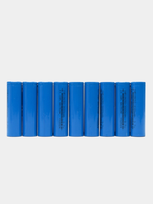 Аккумуляторная батарея (аккумулятор) 18650, 3.7В, 3000mAH с плоским верхом