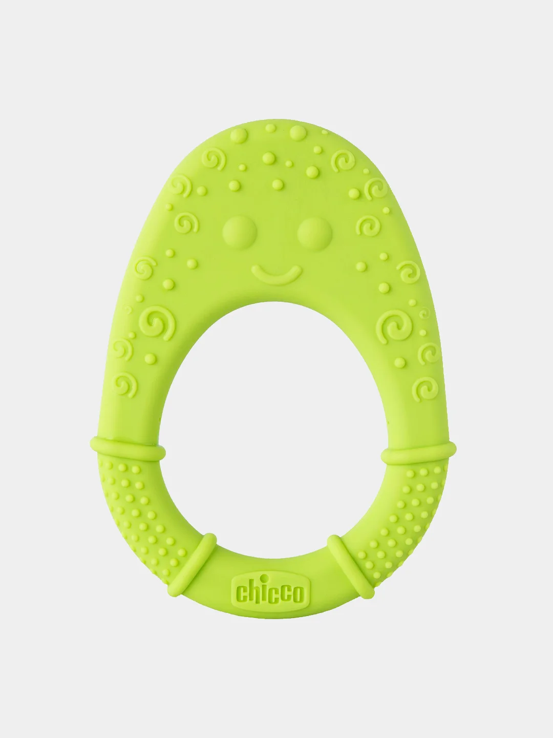 CHICCO Игрушка с зубным кольцом "Авокадо", 2мес+