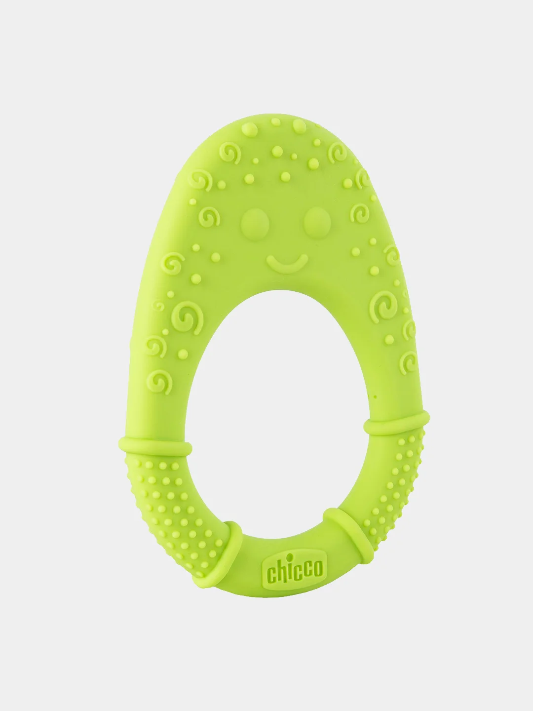 CHICCO Игрушка с зубным кольцом "Авокадо", 2мес+