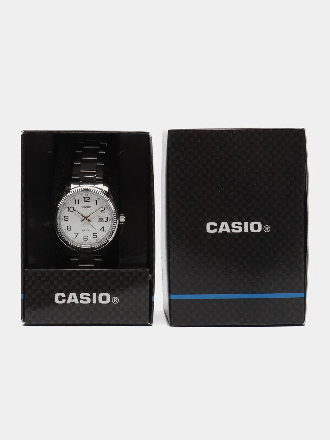 Серый металлик часы наручные Casio Collection LTP-1335 / LTP-1302