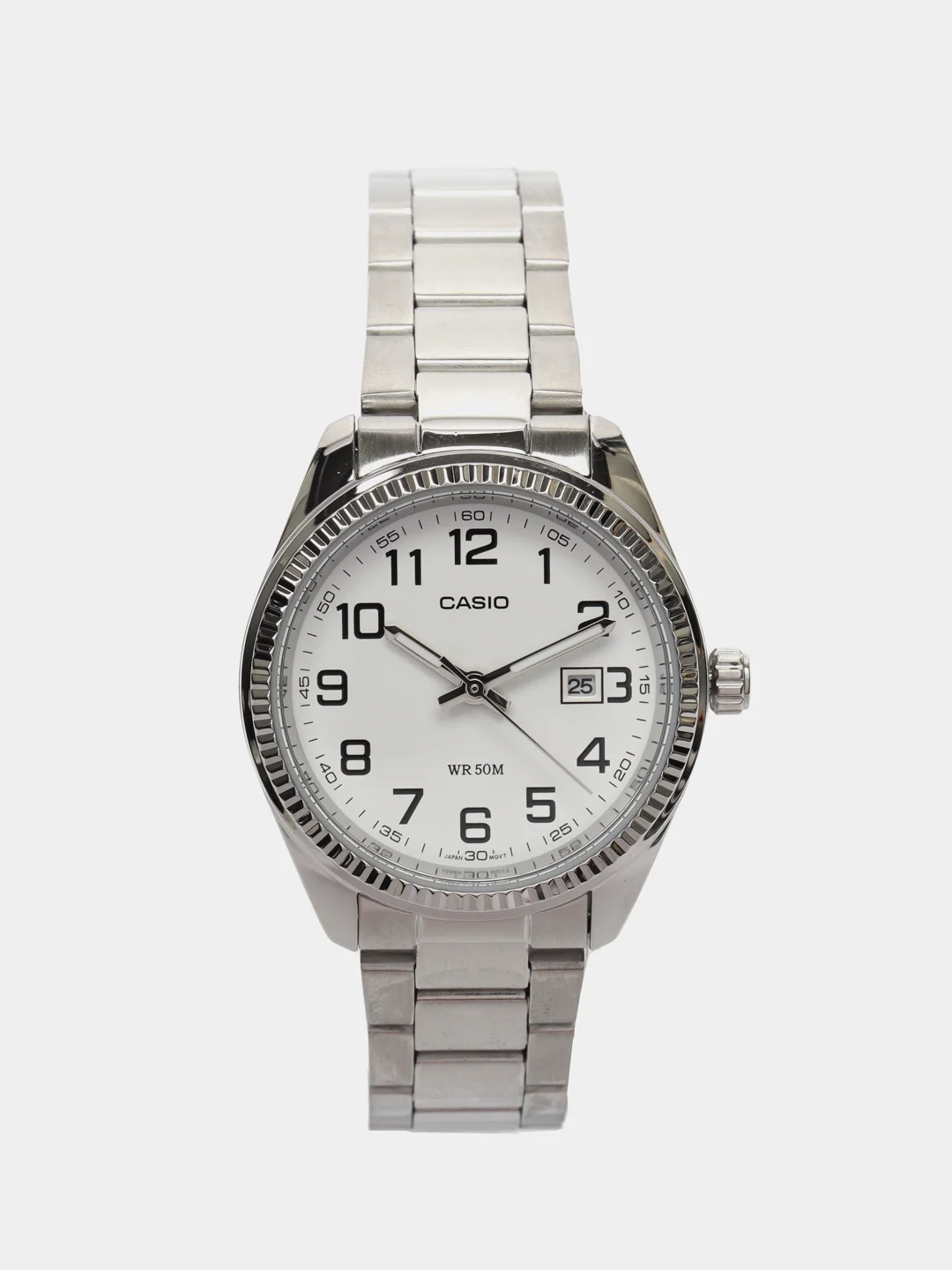 Серый металлик часы наручные Casio Collection LTP-1335 / LTP-1302