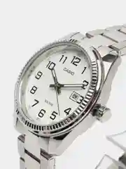 Серый металлик часы наручные Casio Collection  LTP-1335 / LTP-1302