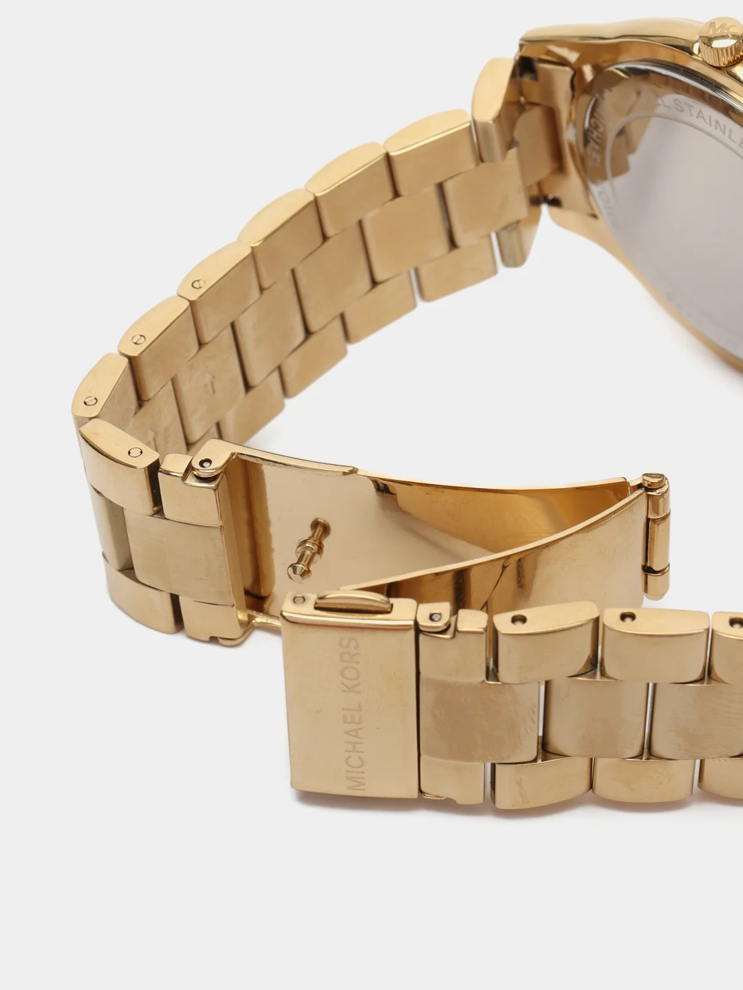 Желтый наручные женские часы Michaell Kors