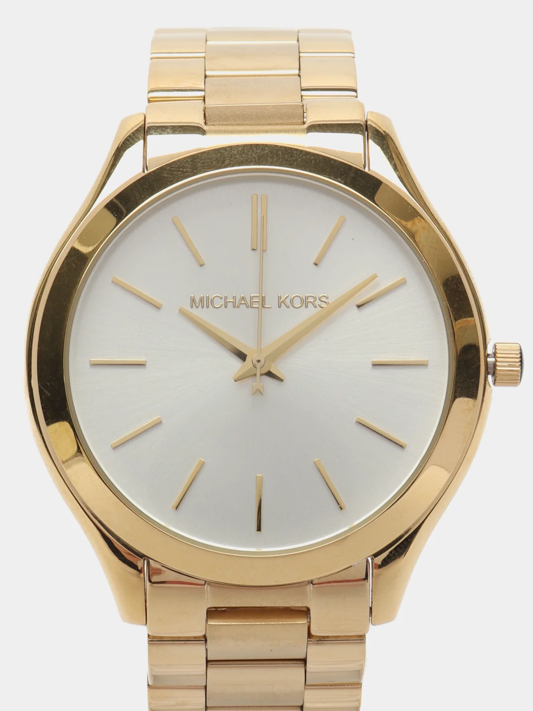 Желтый наручные женские часы Michaell Kors