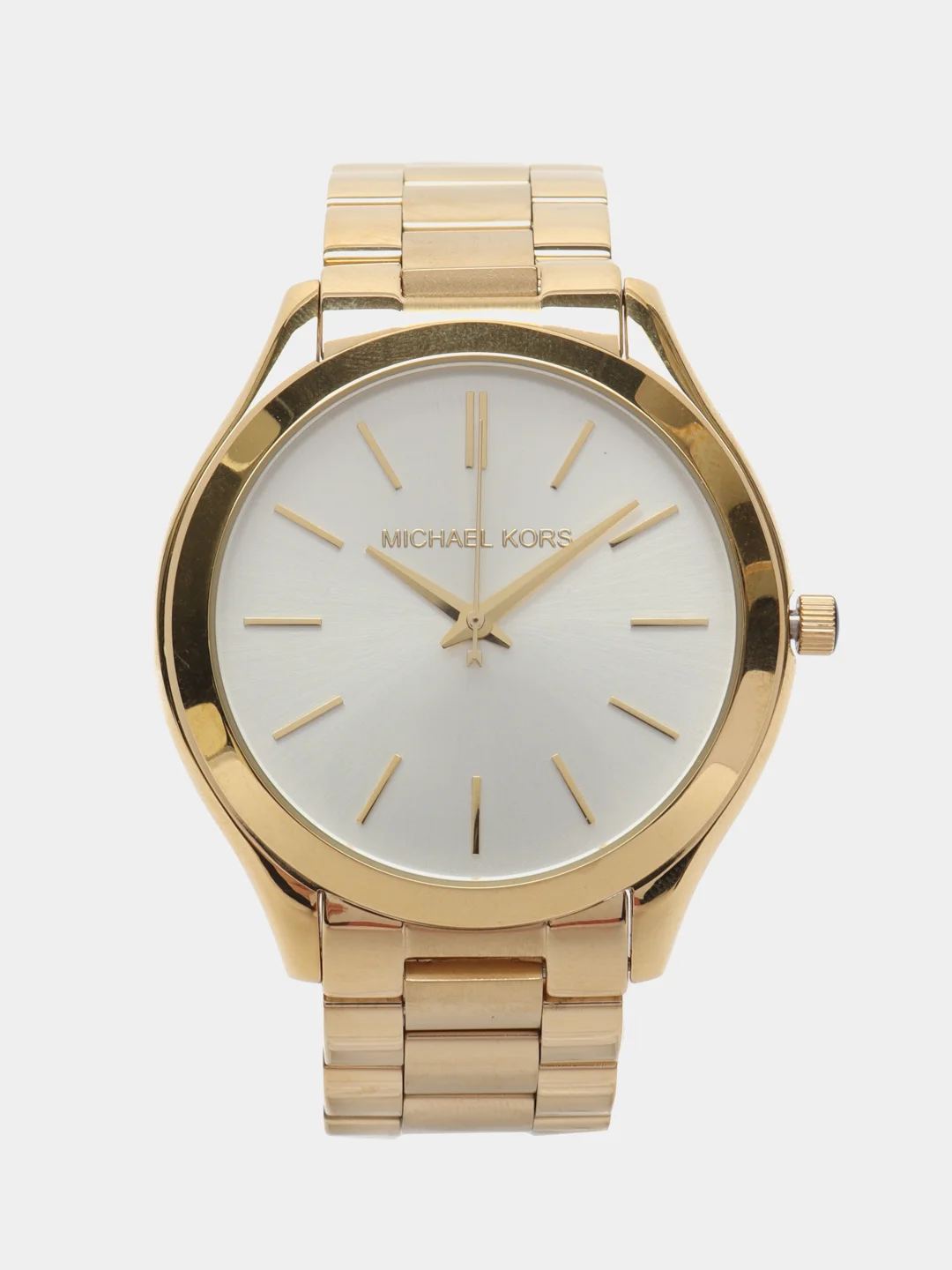 Желтый наручные женские часы Michaell Kors