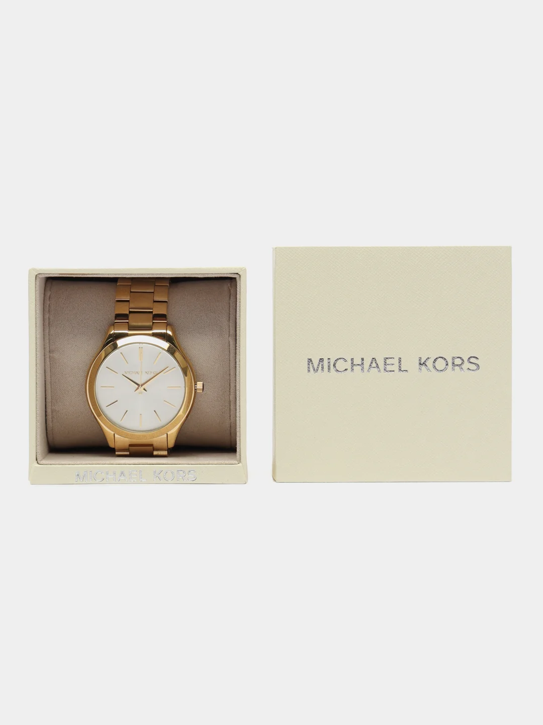 Желтый наручные женские часы Michaell Kors