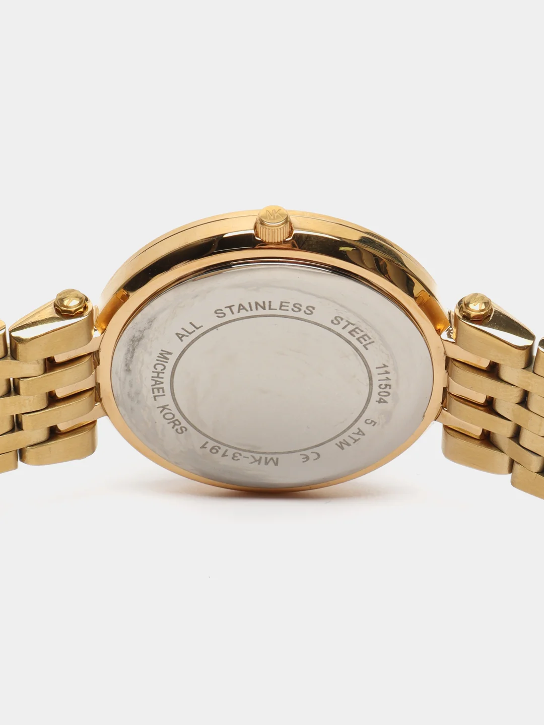 Желтый наручные женские часы Michaell Kors