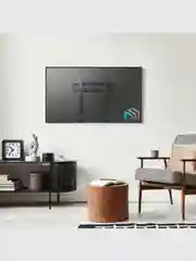 Черный кронштейн для телевизора 32"-65" ONKRON NN24, фиксированный, до 50 кг, черный