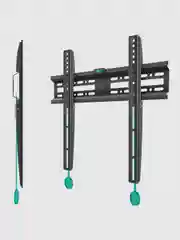 Черный кронштейн для телевизора 32"-65" ONKRON NN24, фиксированный, до 50 кг, черный