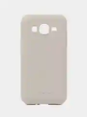 Серый силиконовый чехол для Samsung Galaxy J2 SM-J200H/DS бампер Hana Molan Cano для смартфона