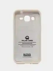 Серый силиконовый чехол для Samsung Galaxy J2 SM-J200H/DS бампер Hana Molan Cano для смартфона