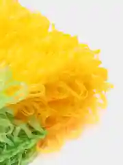 Мочалка для тела, ручная вязка, банная, массажная, двустороняя, с ручками